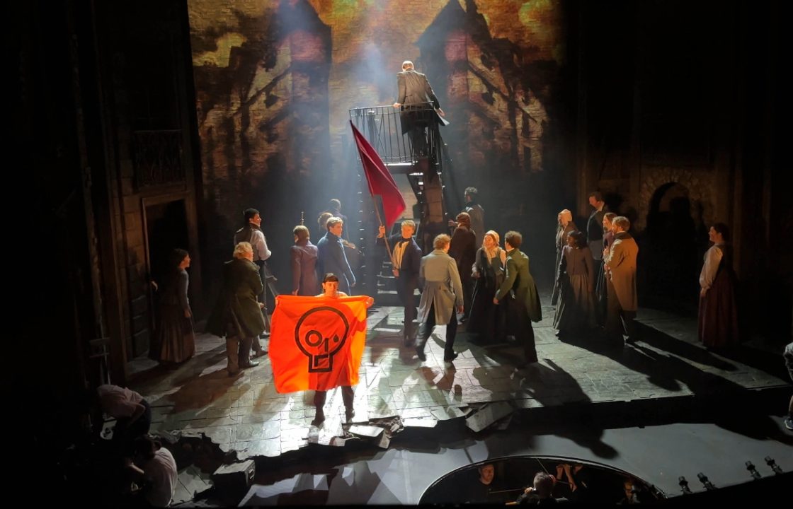 Just Stop Oil protesters disrupt West End performance of Les Miserables