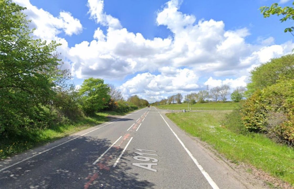 Man dies after being hit by car in crash that closed A911 for hours in Fife