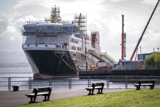 £35m spent solely on redesigns for already over-budget ferry