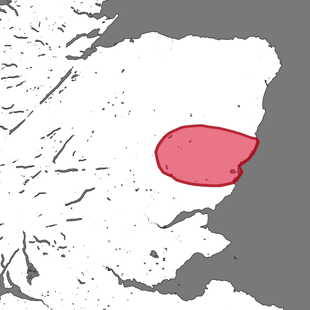 Red warning for rain covers parts of Angus and Aberdeenshire.