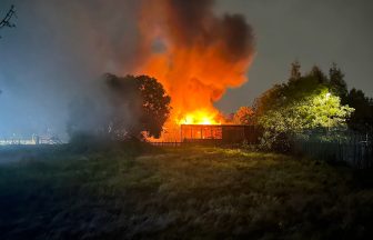 Firefighters tackle blaze at Glasgow nursery school building through the night