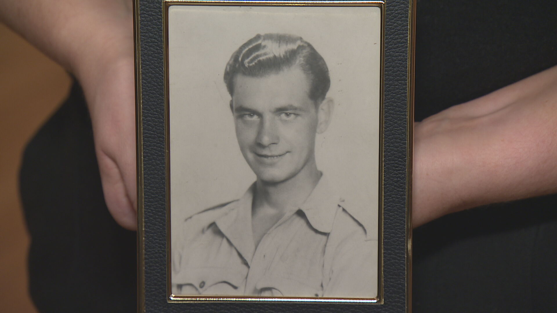 A picture of Fiona's grandfather, Steven Langley Hendrie.