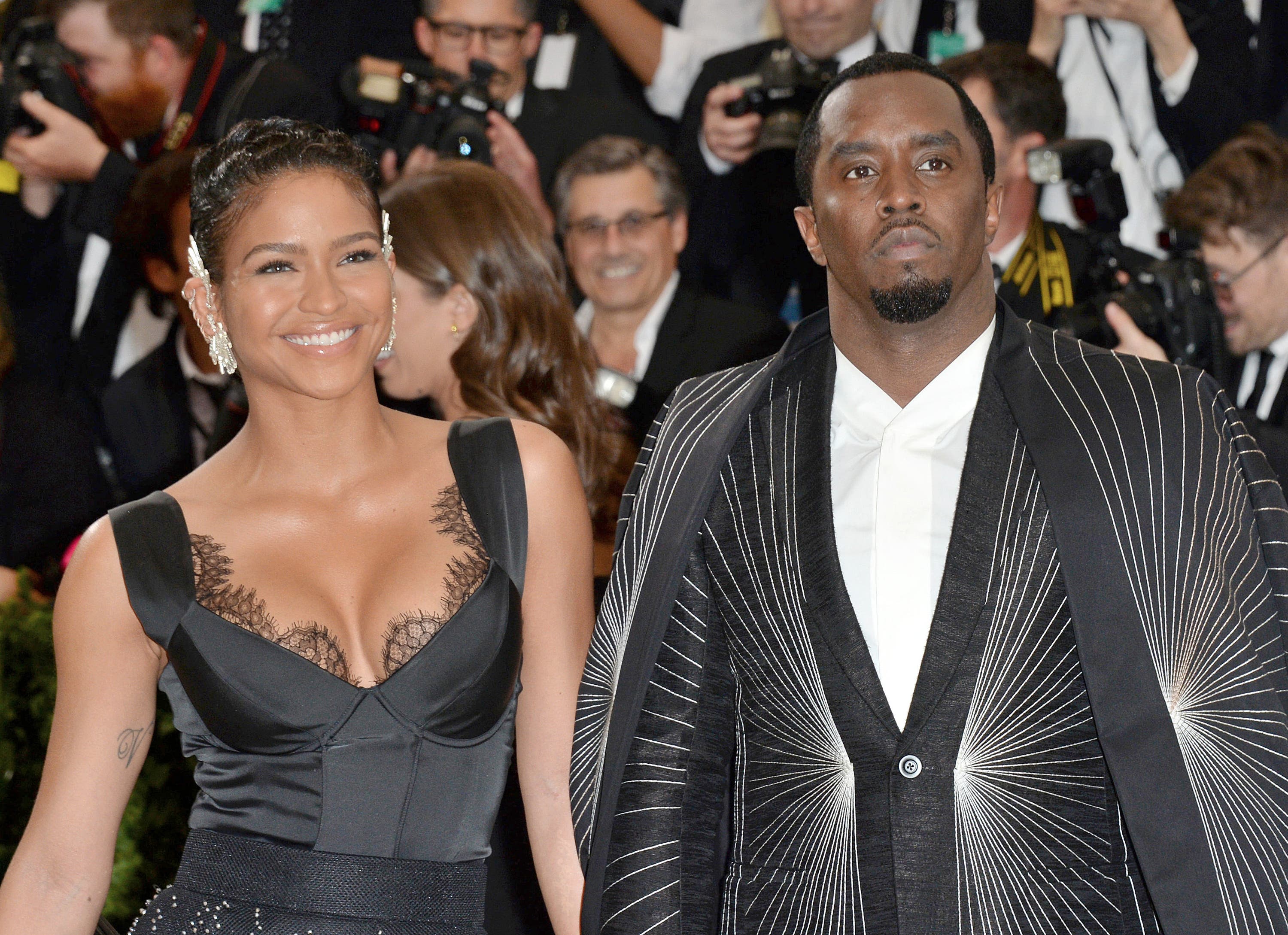 Cassie and Sean Combs.