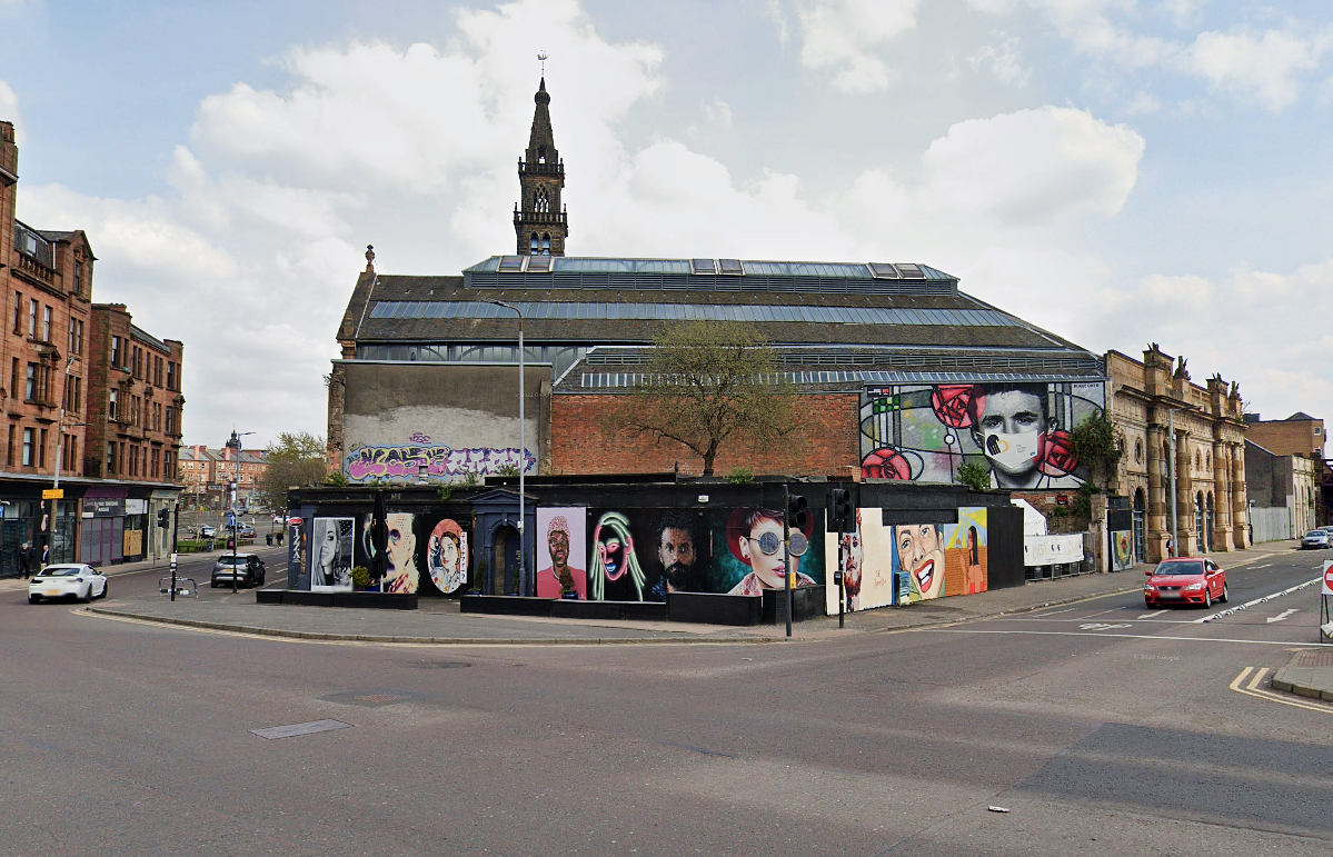 The Clutha Bar in Glasgow has since been decorated in murals.