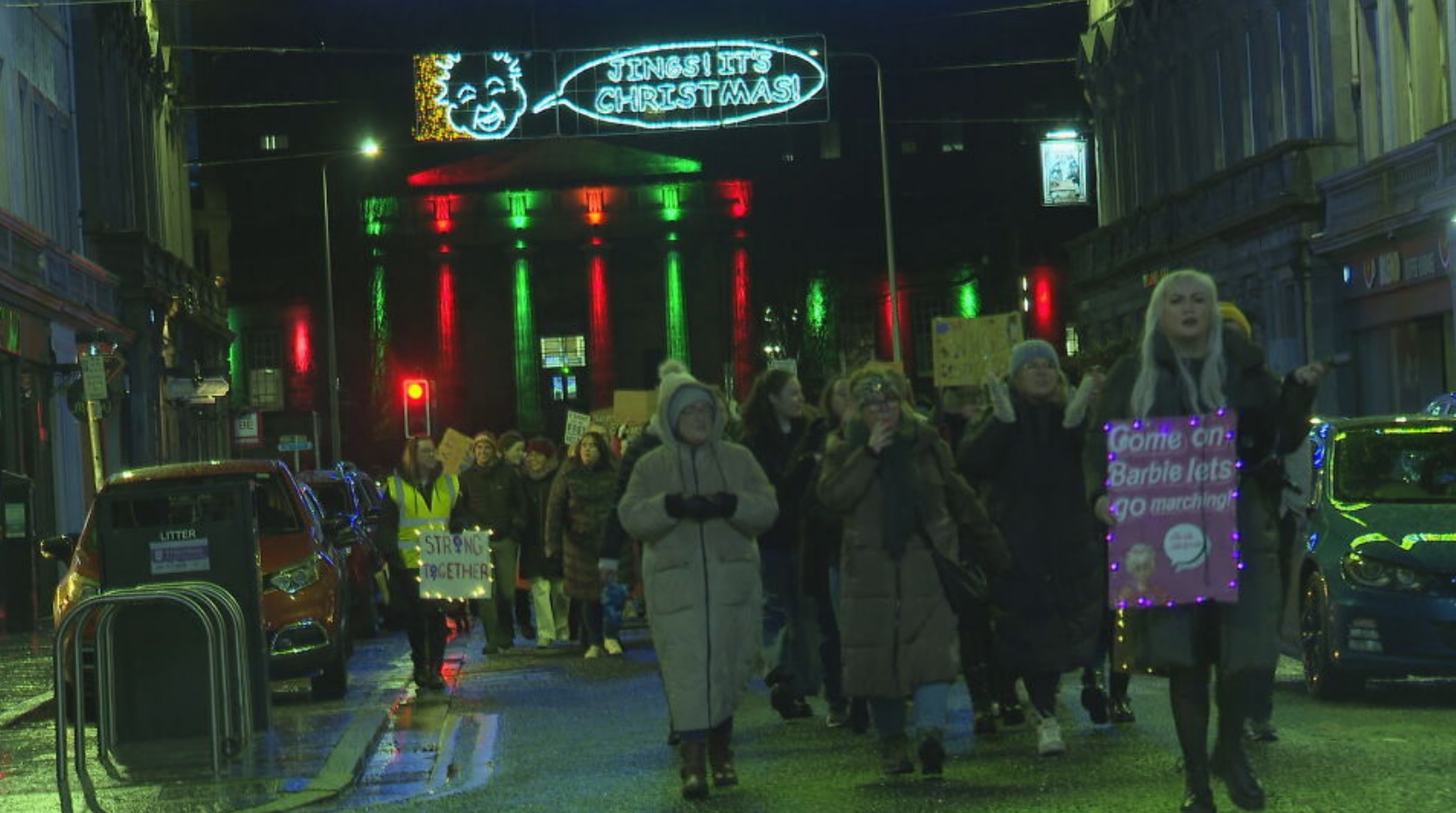 The Reclaim the Night march took place on Monday, November 27