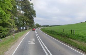 Major road in Moray closed in both directions following one-vehicle collision on A941 near Fogwatt