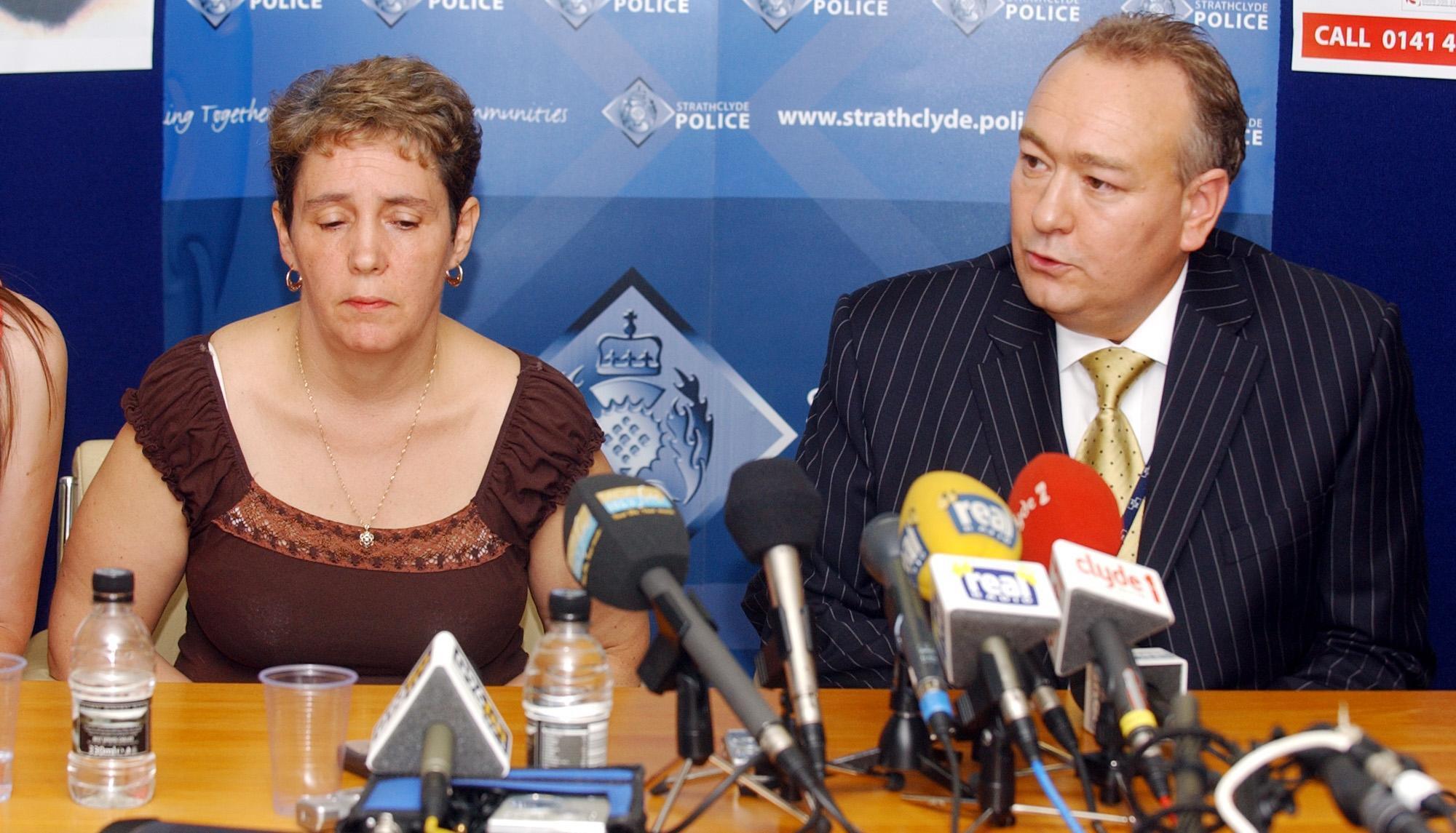 Margaret McKeich speaking at a press conference on the tenth anniversary of her daughter Caroline’s death (Danny Lawson/PA