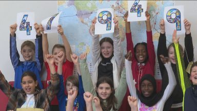 Pupils run around the world by doing The Daily Mile