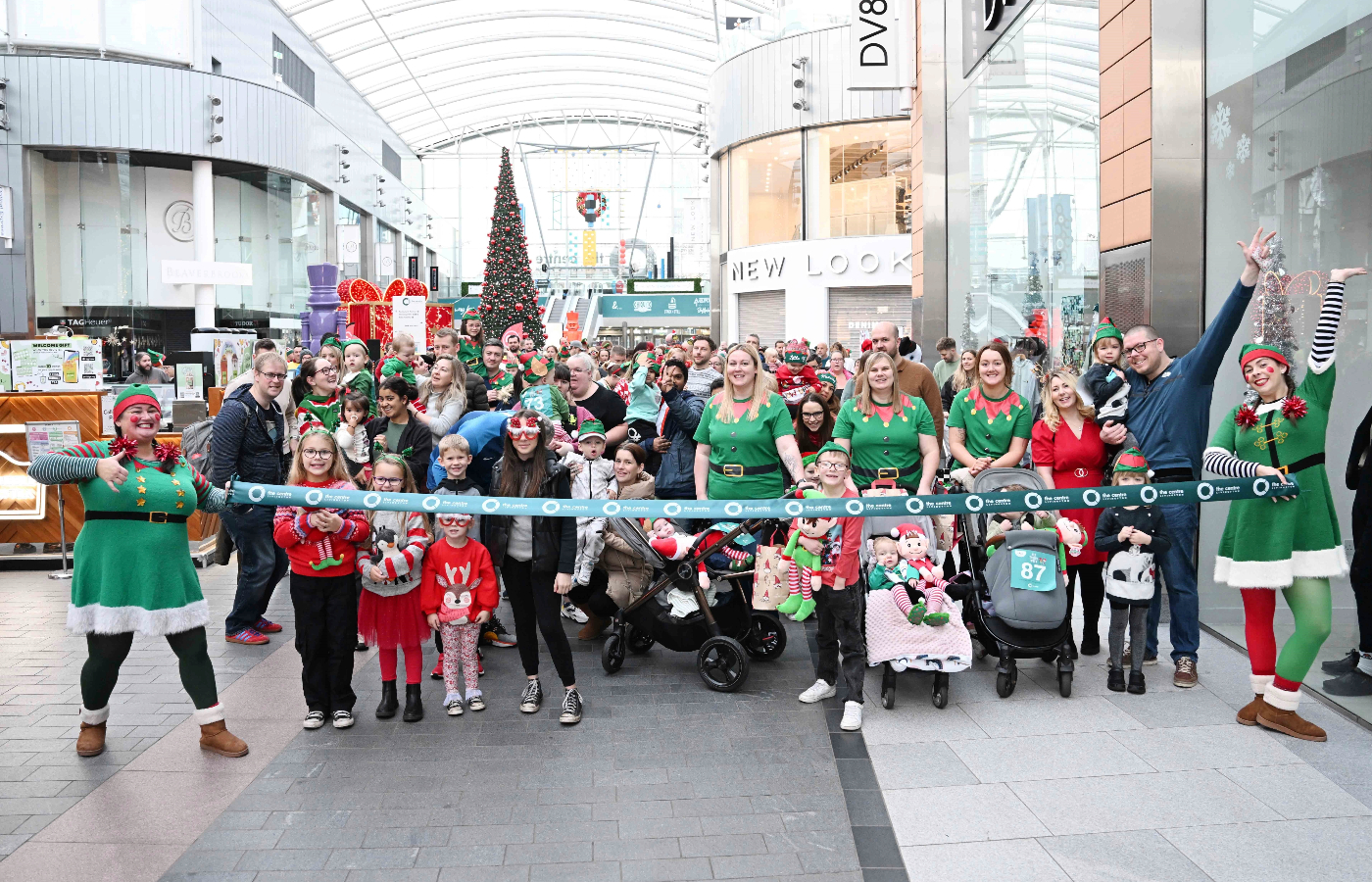 Elf Toddle Walk The Centre, Livingston.