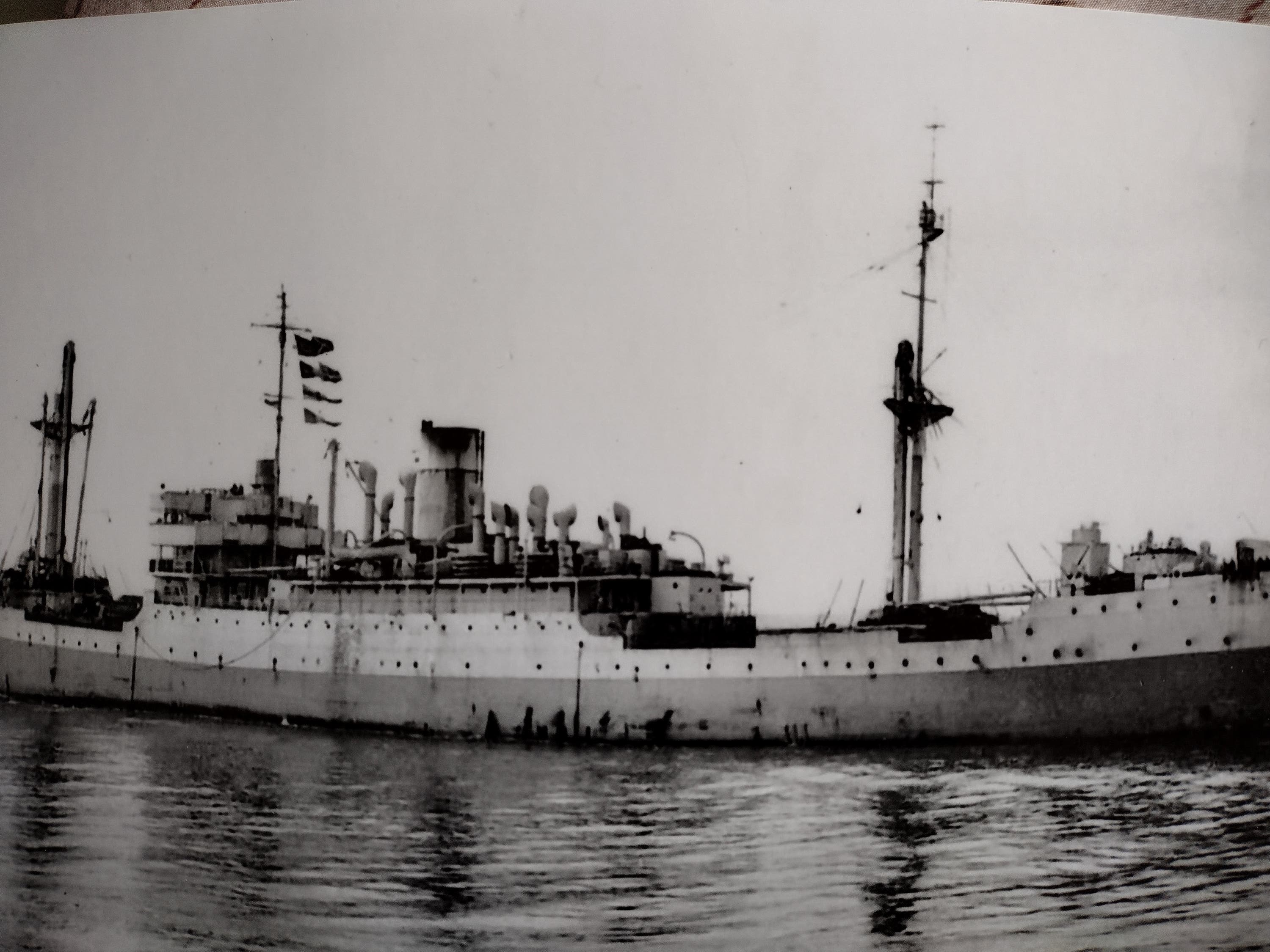 HMS Bonaventure, which is the last boat that he served on in the war (Erskine Veterans Charity/PA) 