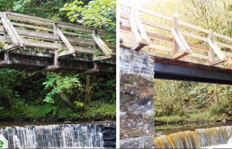 Calderglen Country Park Horseshoe Bridge reopens after council repairs