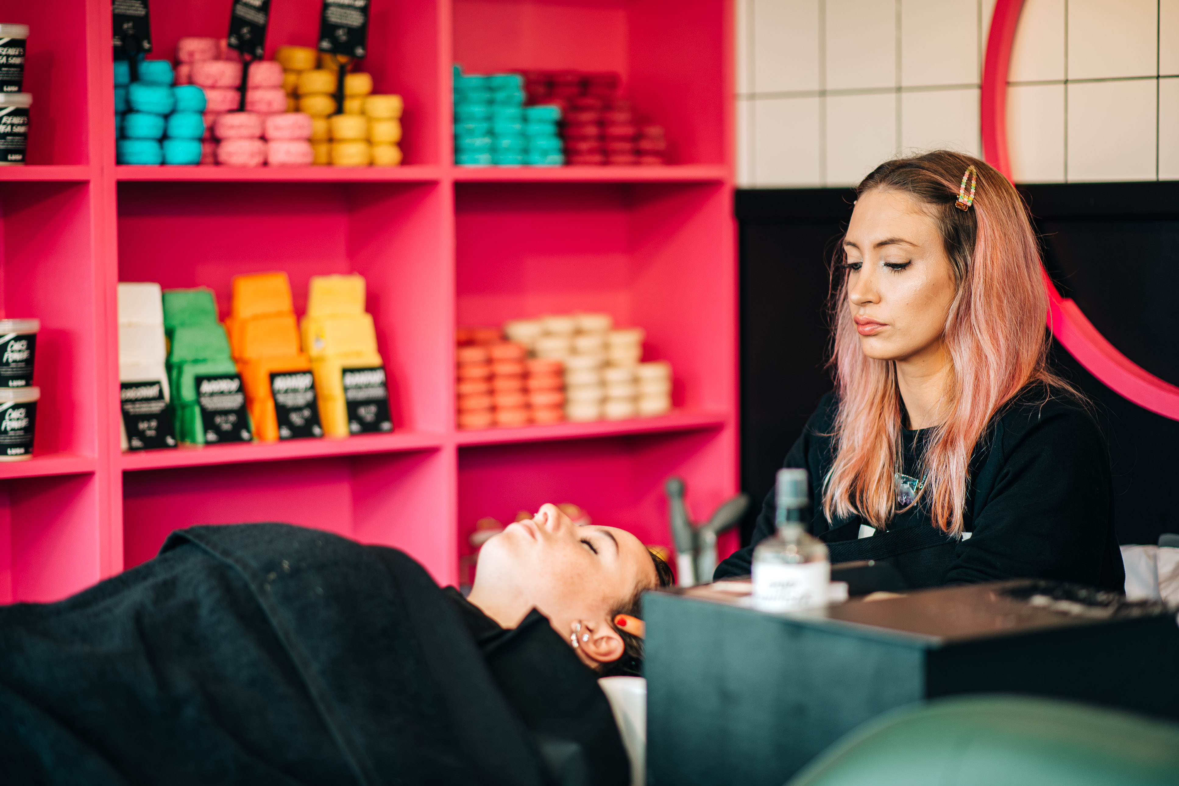 The new store will feature a shampoo bar station.