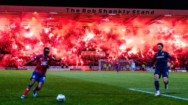 Fans’ group calls for clampdown on use of pyrotechnics in Scottish football