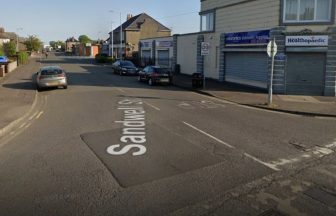 Person taken to hospital after two-car crash in Fife town