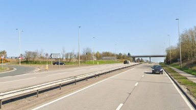 Man in serious condition after being knocked down by van on A92