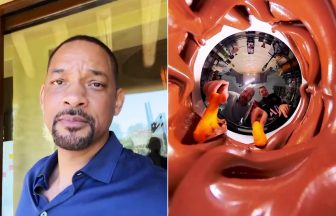 Will Smith recreates Scots father and son’s viral Nutella and Wotsits TikTok