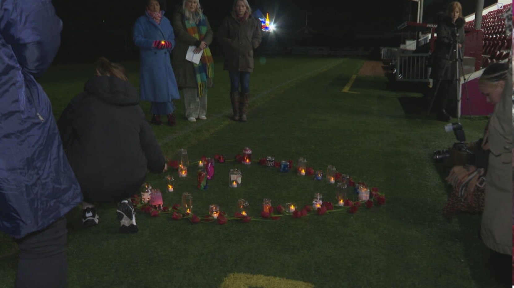 Vigil takes place in memory of women who have been killed by men