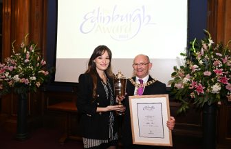 Nicola Benedetti presented with Edinburgh Award by Lord Provost for festival director role