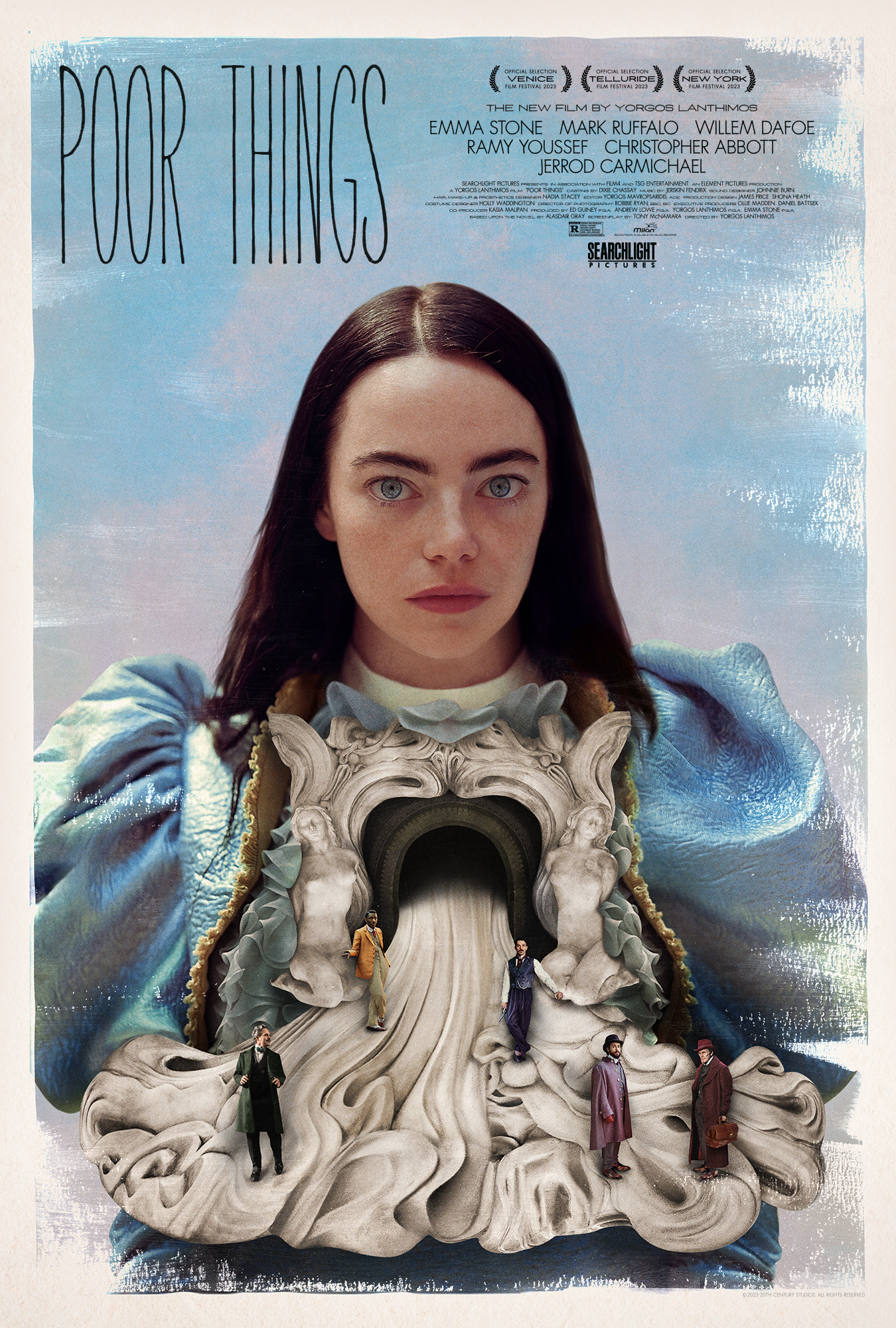 Poor Things, the 2023 film based on Alasdair Gray's novel, is up for seven awards.