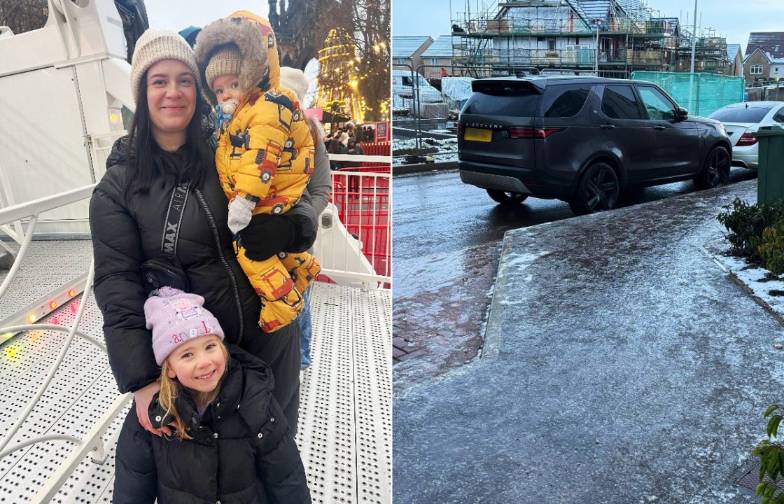 Families injured on icy ‘untreated’ paths on school run in Haddington estate