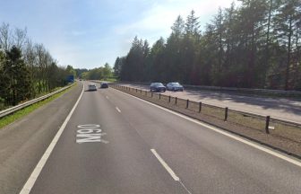 Early morning crash on busy M90 motorway in Fife leaves five people in hospital