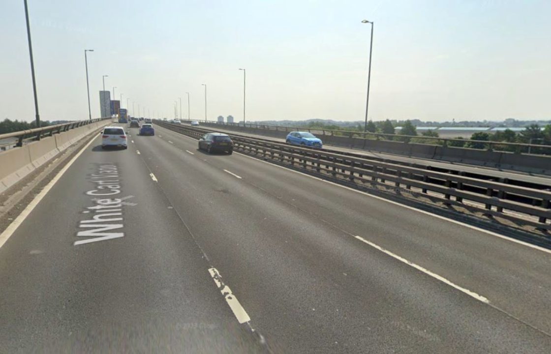 Five-car crash on M8 near Glasgow Airport leaves man in hospital