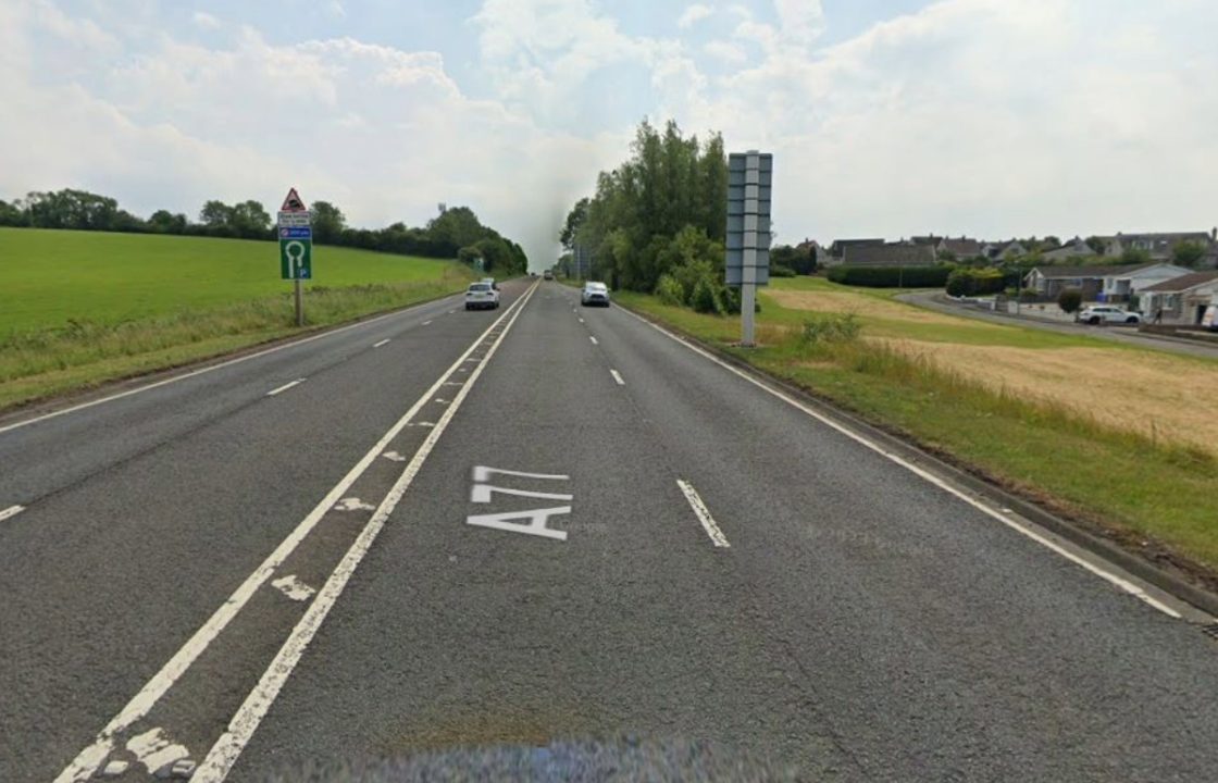 Serious crash between pedestrian and Audi in Ayr leaves two people in hospital