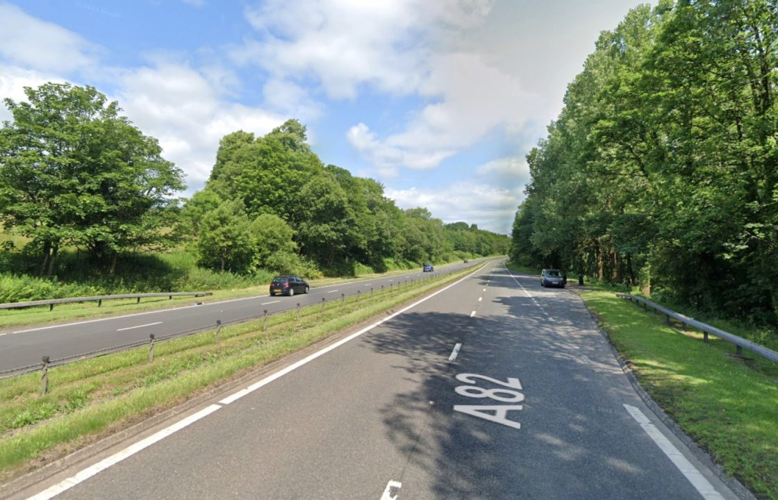 Major crash on A82 near Balloch leaves cyclist in hospital with serious injuries