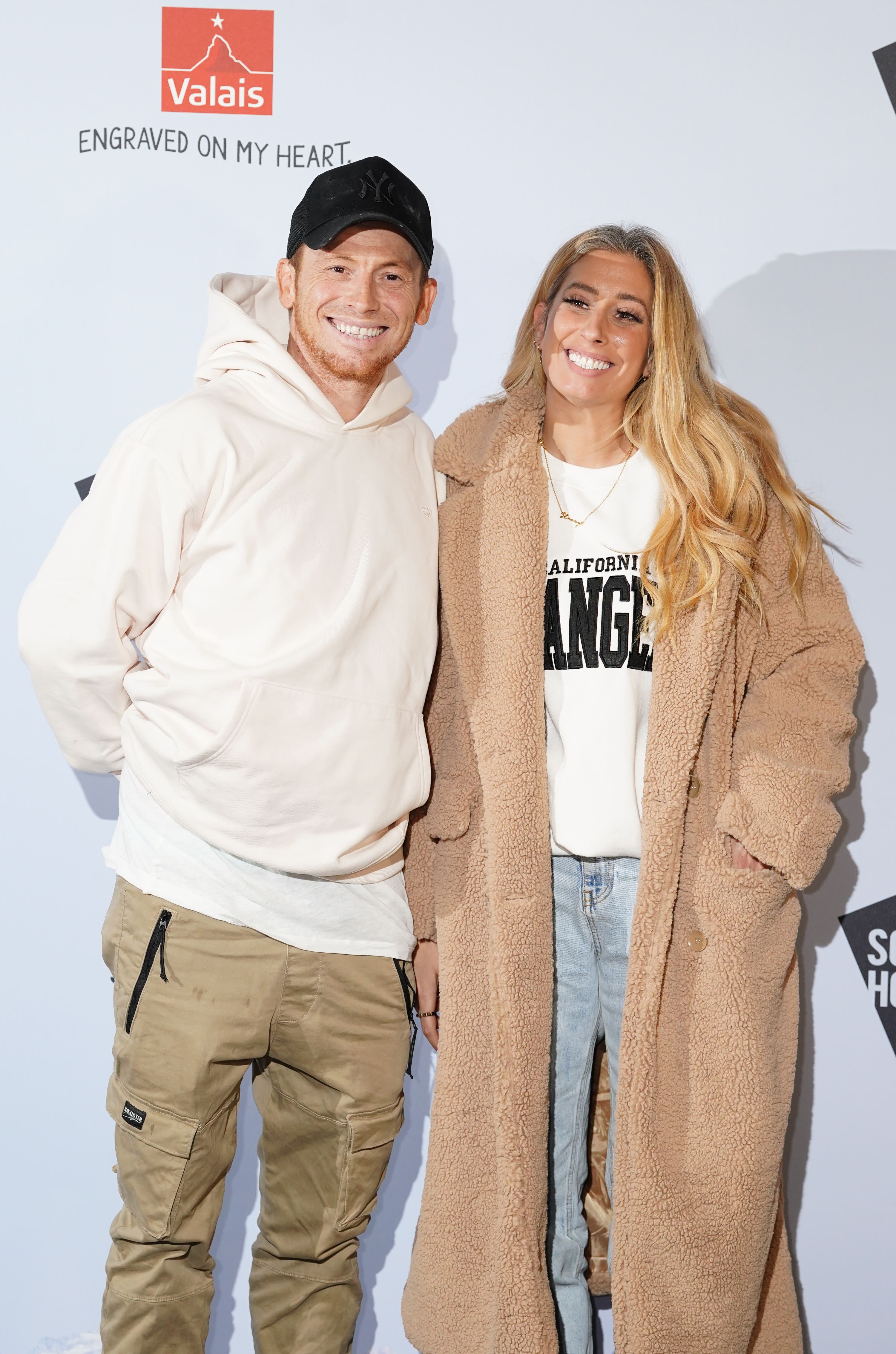 Joe Swash and Stacey Solomon.