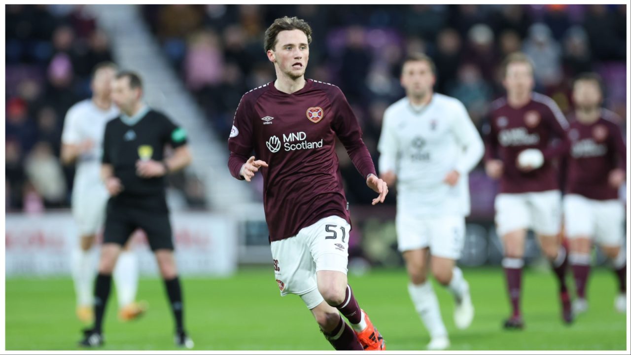 Alex Lowry loan-spell cut short by Hearts as midfielder returns to Ibrox