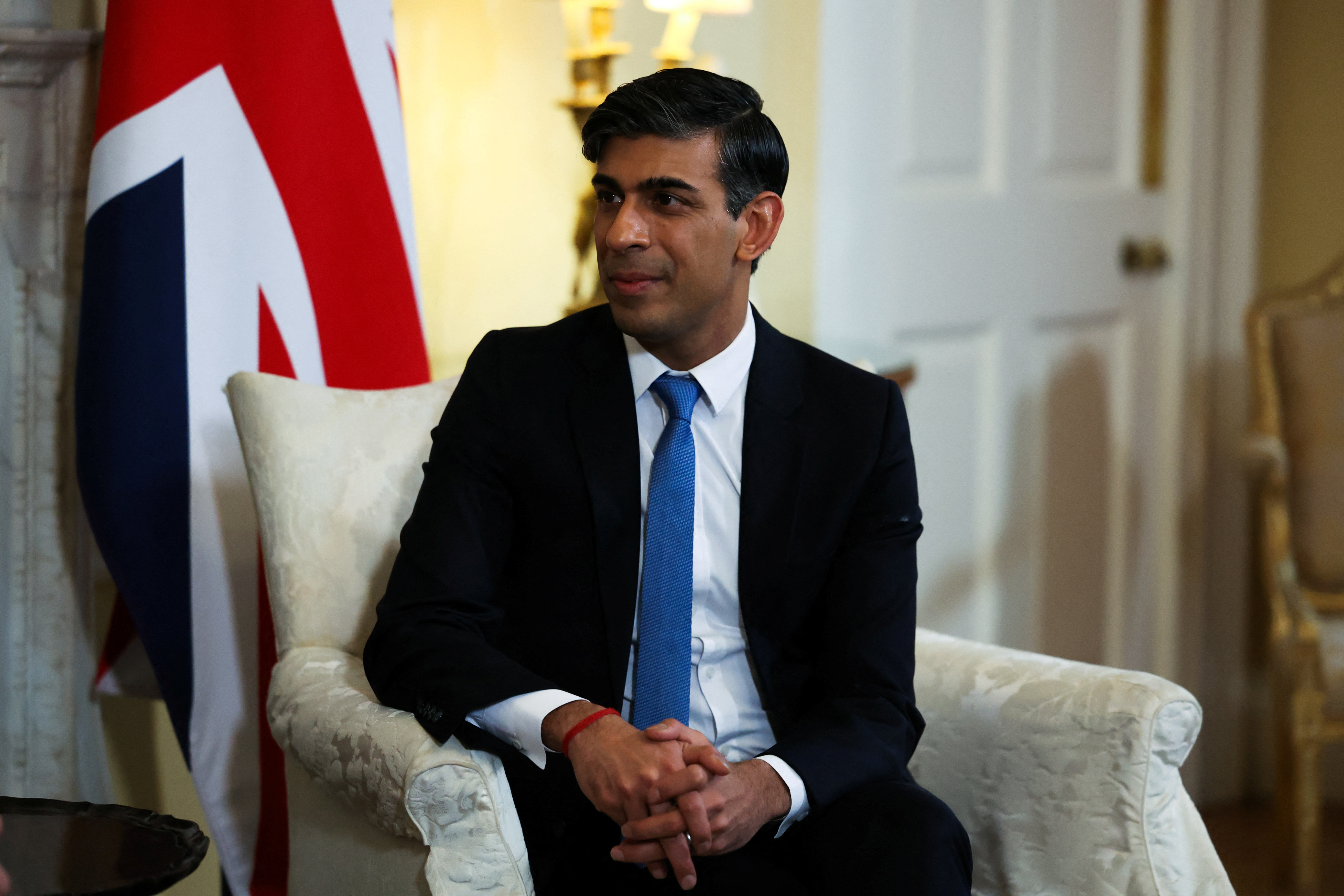 The figures deal a blow to Prime Minister Rishi Sunak, who has promised to grow the economy as one of his five priorities. Photo by Hannah McKay - WPA Pool/Getty Images
