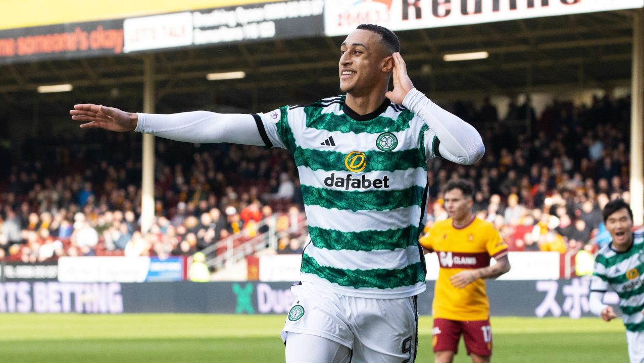 Adam Idah feeding off pressure to perform at Celtic