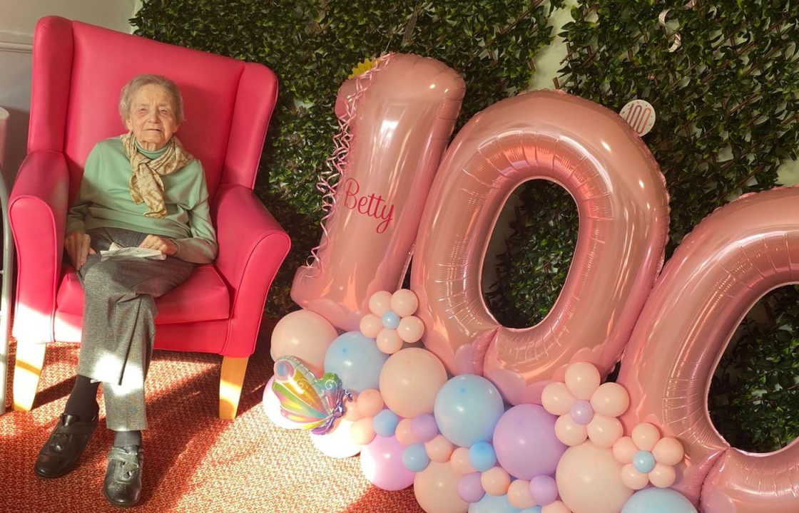 Scots centenarian says chocolate is the secret to long life on 100th birthday