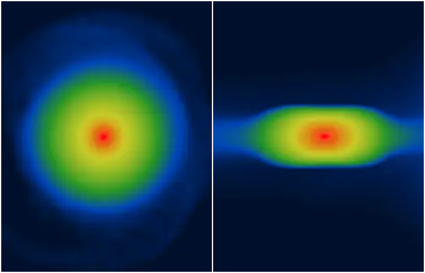 Research finds planets are shaped like Smarties when they are first formed. 