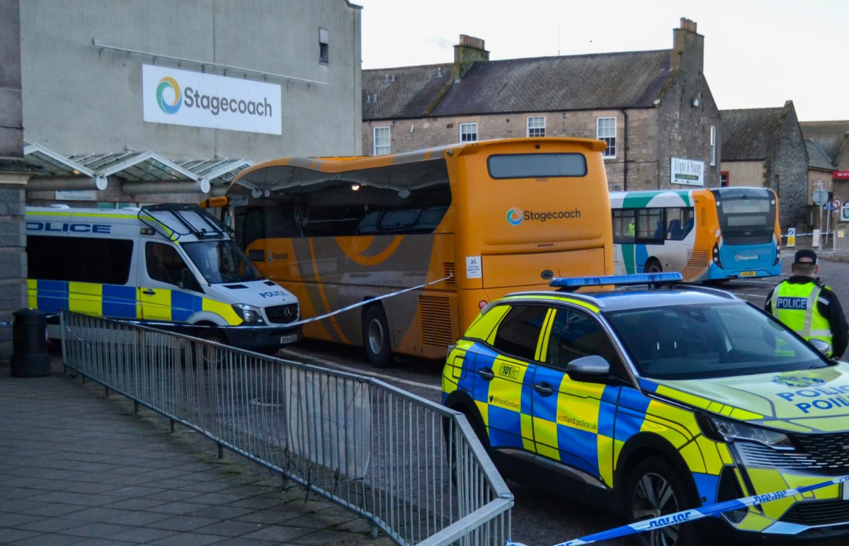 Elgin bus station.