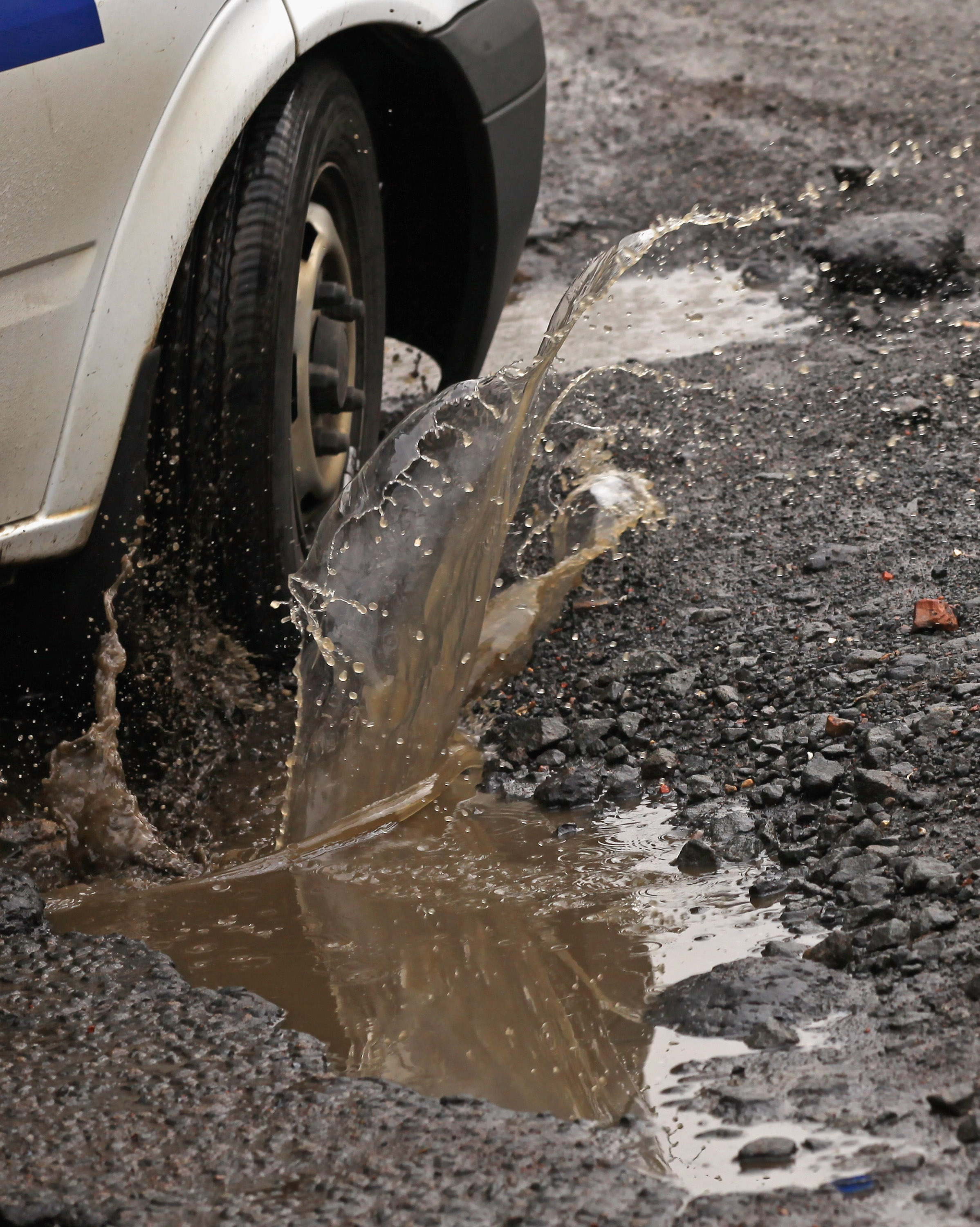 It's estimated for every 1,000 people in the city, there are at least 11 unrepaired potholes.