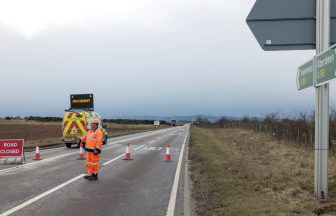 Woman dead and three in hospital after three vehicle crash shuts down A96 near Balloch