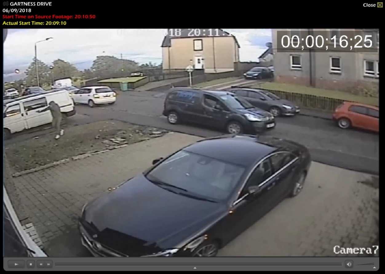 Murder of Gary More - gunman caught on CCTV