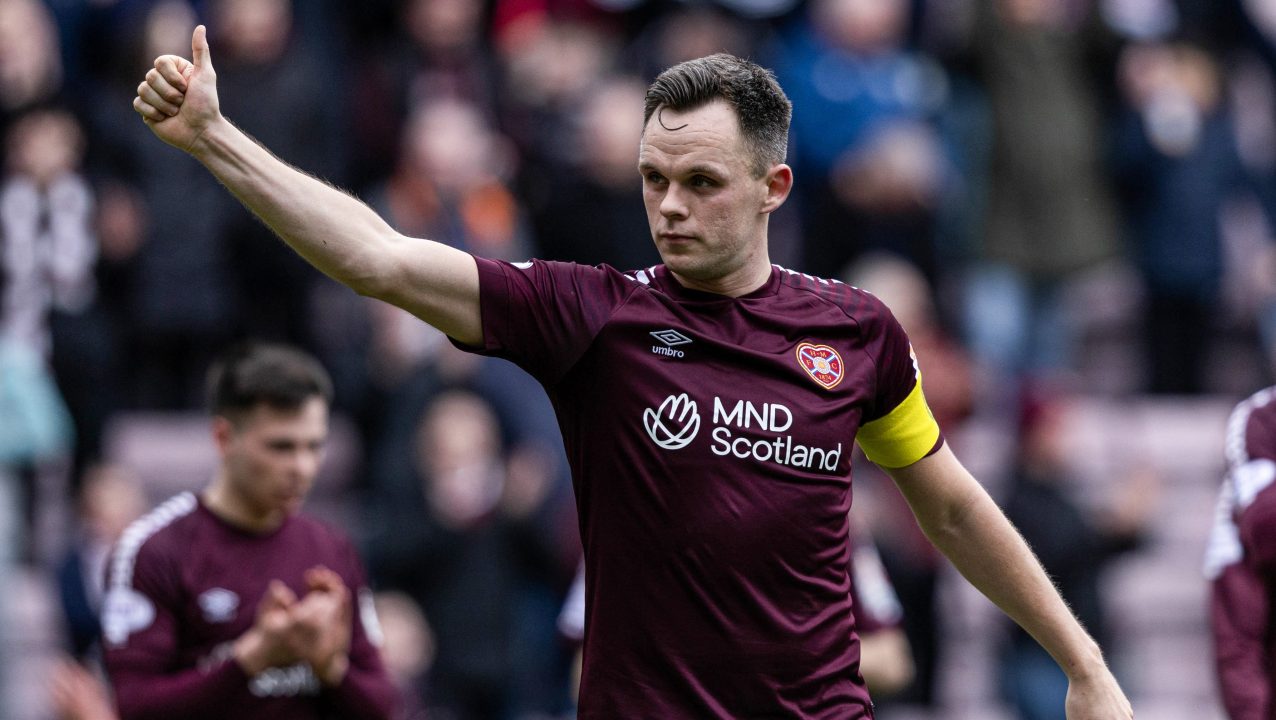 Neil Critchley backs struggling Hearts striker Lawrence Shankland