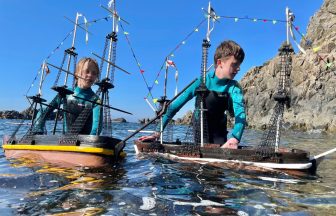 Scots brothers set Guinness World Record sailing toy ships around globe