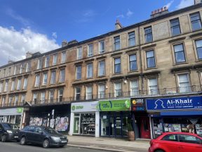 Glasgow child seriously injured after falling from window onto balcony