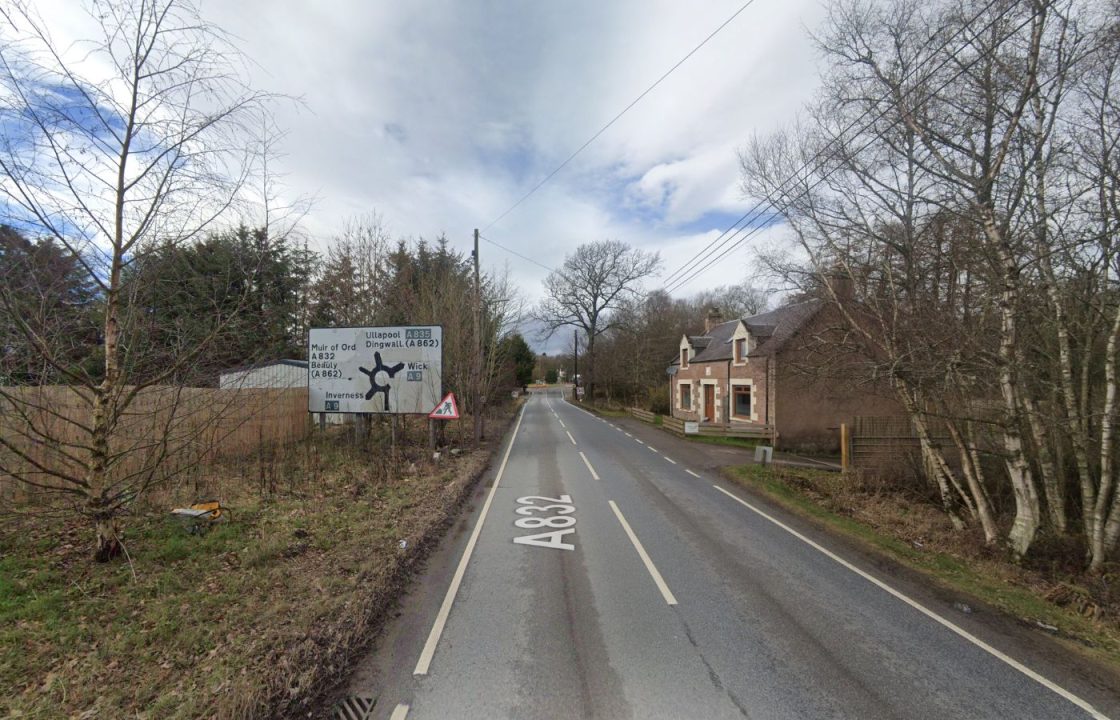 Four people rushed to Inverness hospital after car crash on A832 in Black Isle