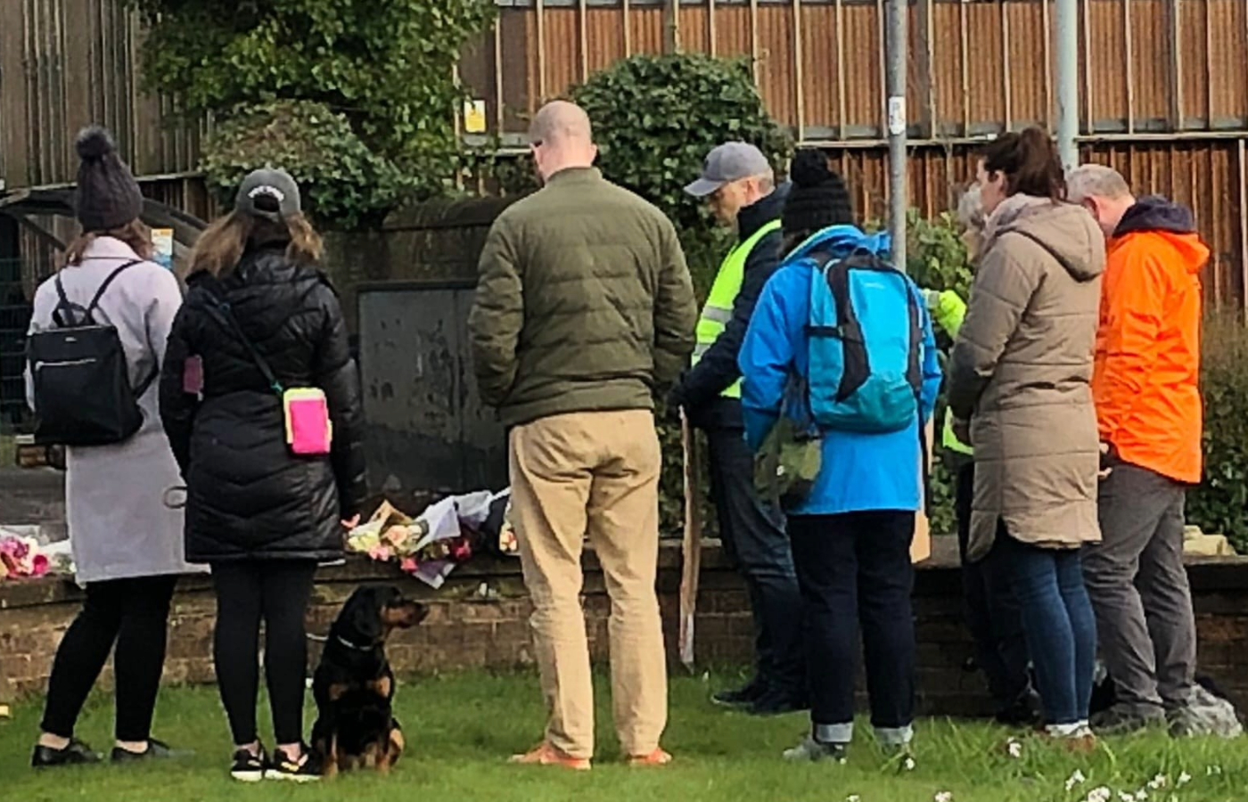 Residents gathered in Bearsden in a call for action to the council