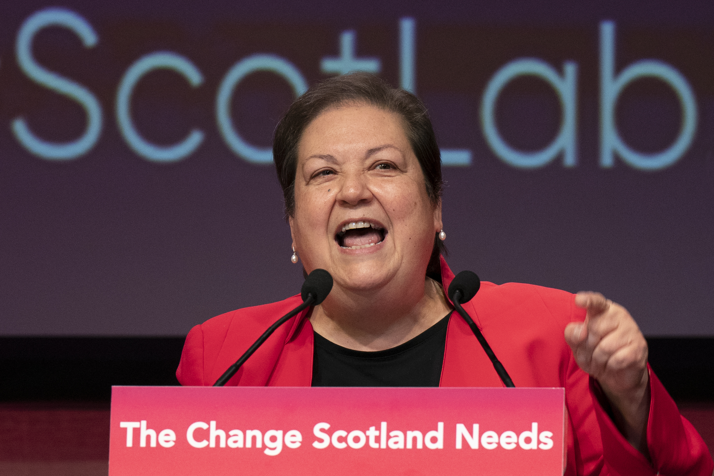 Deputy leader of the Scottish Labour party Dame Jackie Baillie.