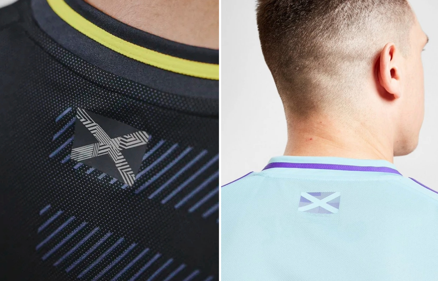 The design of the Saltire on Scotland's Euro kits has been changed for Euro 2024.