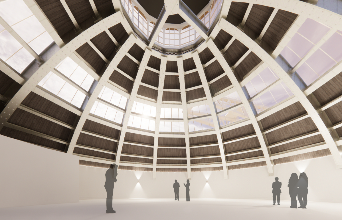 The Rotunda will be intended for hosting weddings, conferences and events.