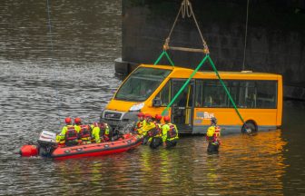 Minibus plunged into river in emergency simulation with ‘live casualties’ in Glasgow