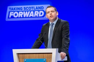 Douglas Ross declares general election will be ‘battle for the soul of Scotland’