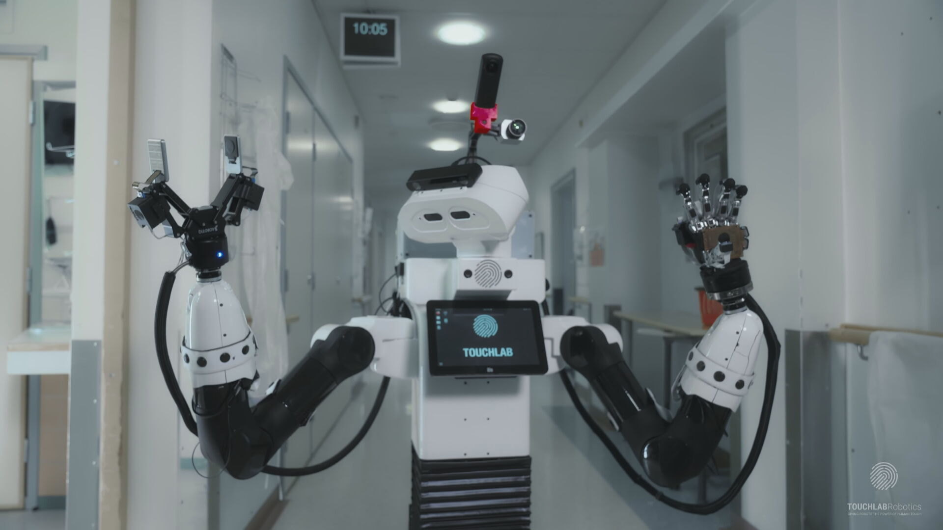 Valkky is a healthcare robot with 'a sense of touch'