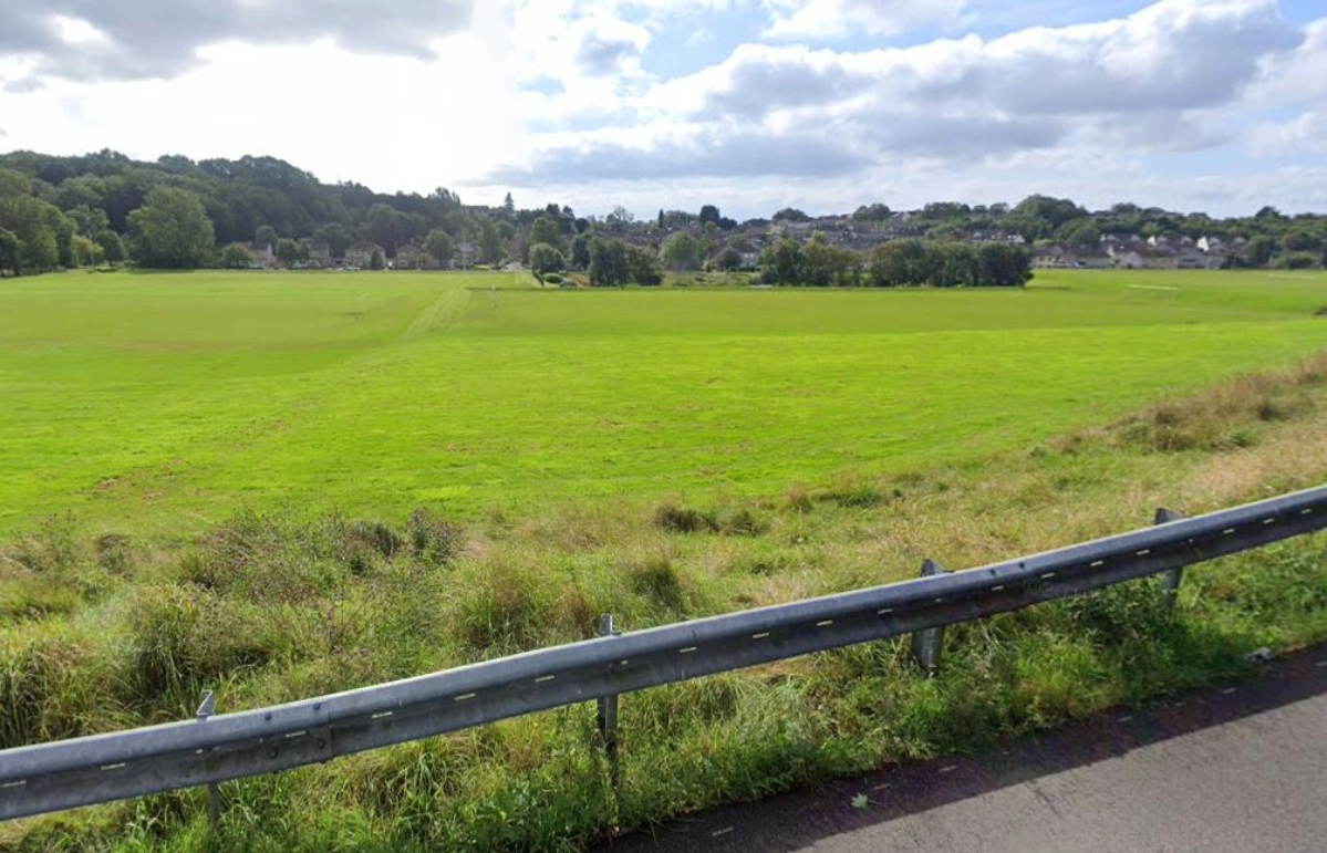 The incident happened near Colquhoun Park in Bearsden.